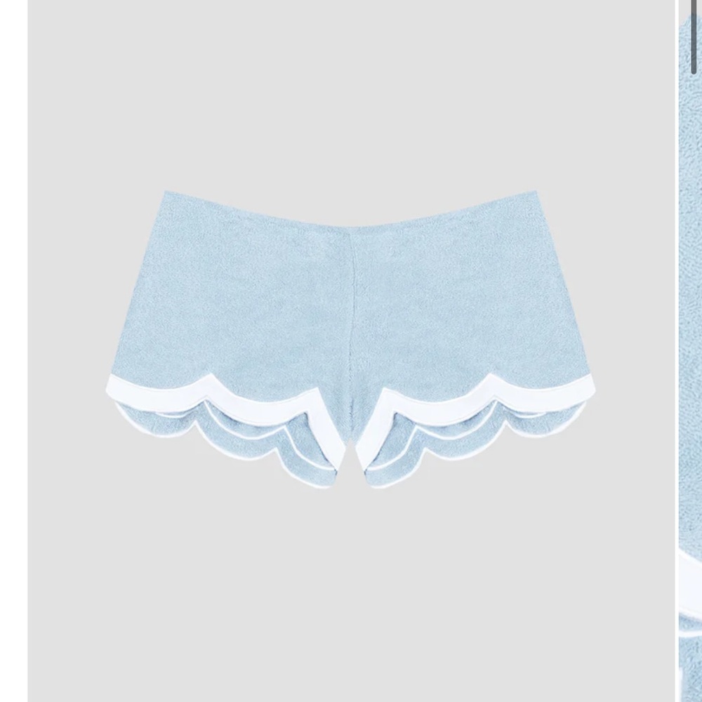 La Veste Wave Towel Shorts NWT
